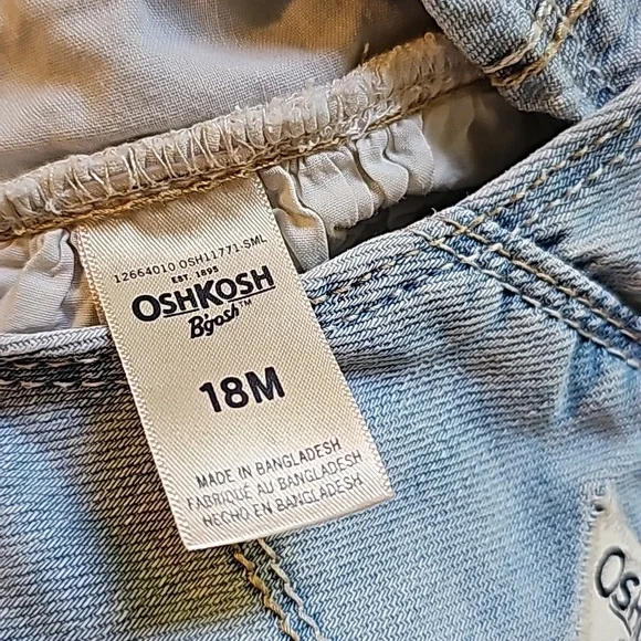 Osh Kosh Overall Dress w Tulle Skirt - Picture 7 of 7